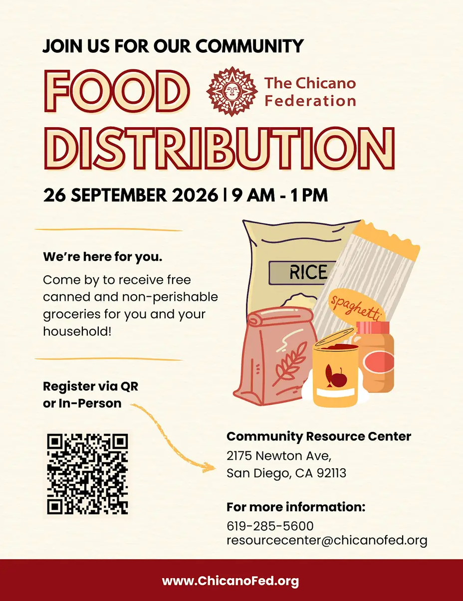 Chicano Federation Food Distribution