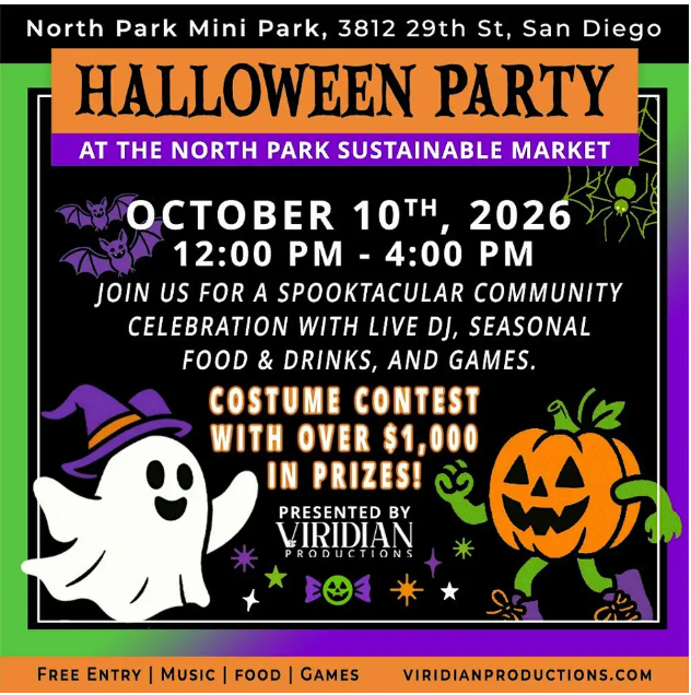 North Park Halloween Party event photo