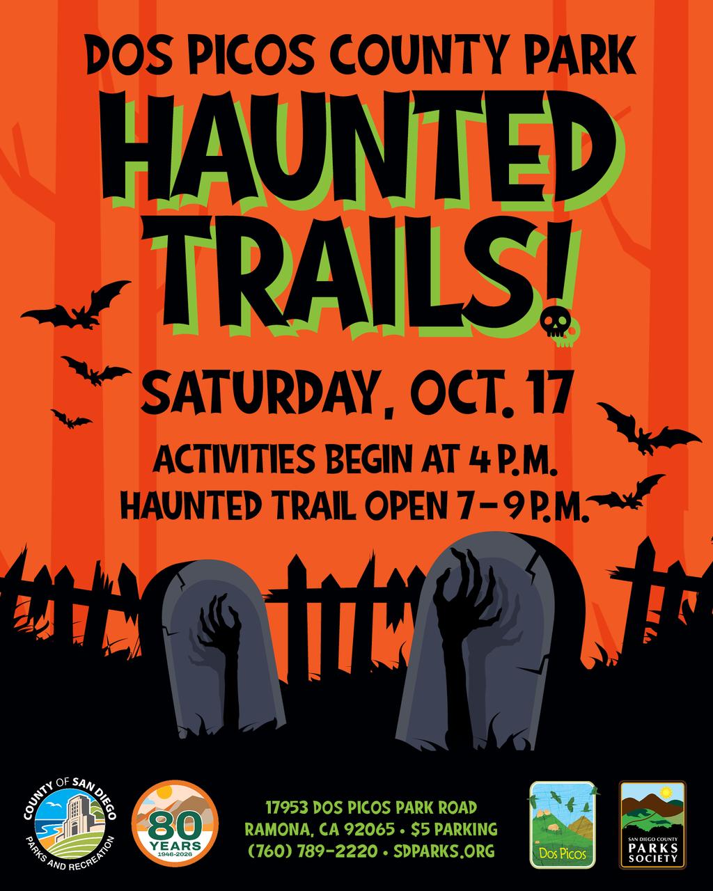 Haunted Trails at Dos Picos