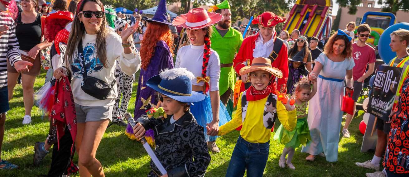 Halloween at the Station