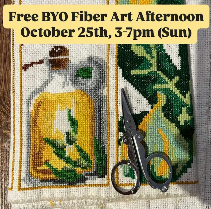 Free BYO Fiber Art Afternoon