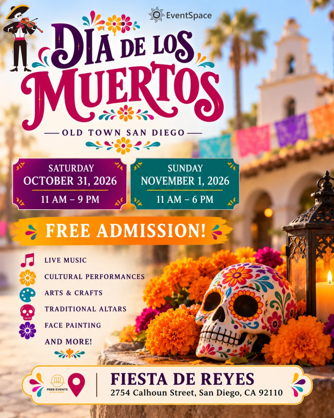 Old Town Day of The Dead Celebration