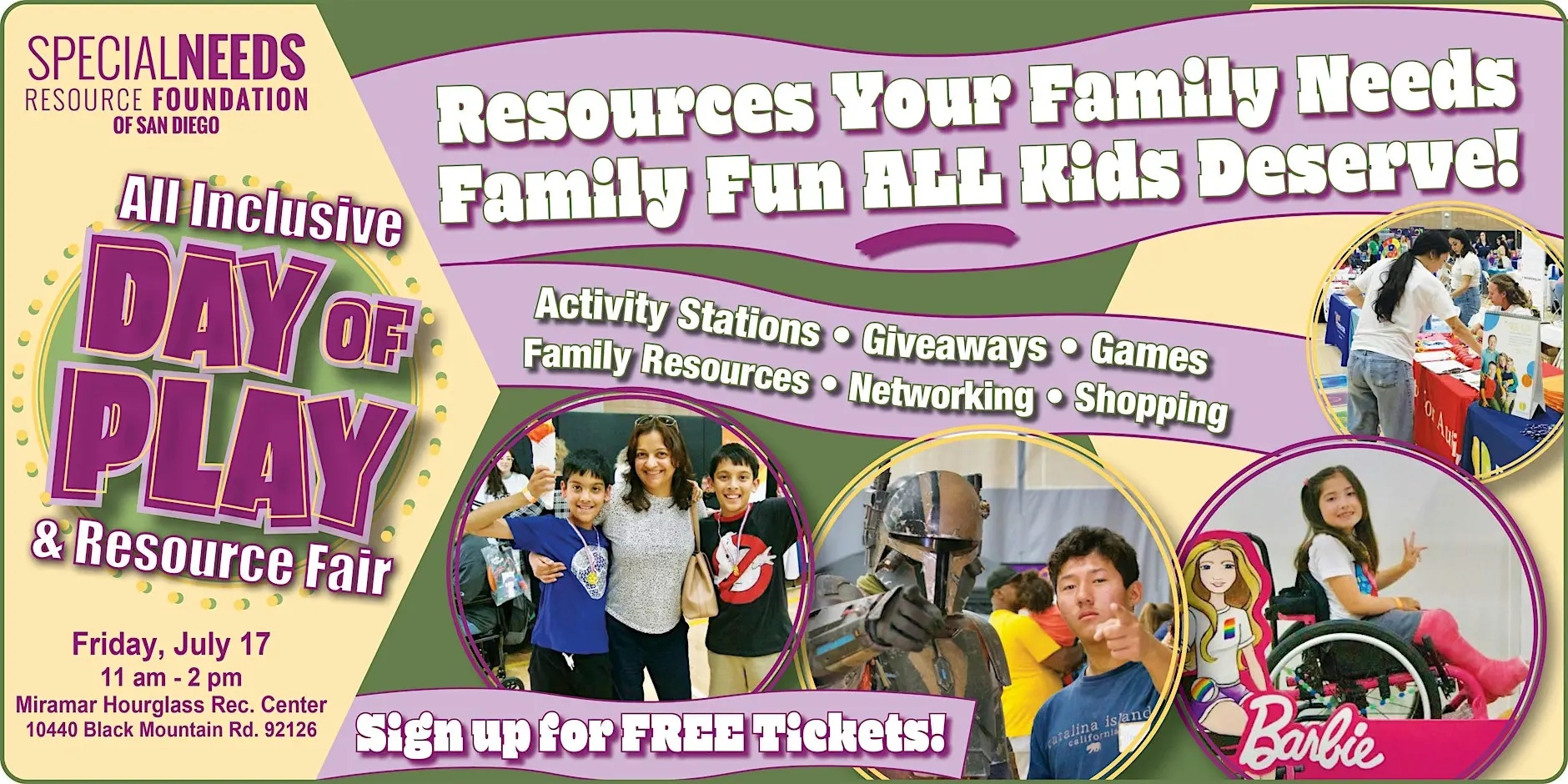 All Inclusive Day of Play & Resource Fair