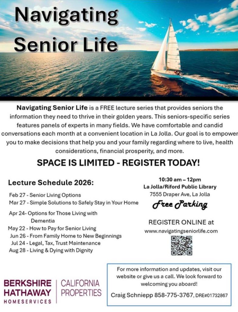 Navigating Senior Life Lecture Series: Legal, Tax, Trust Maintenance event photo