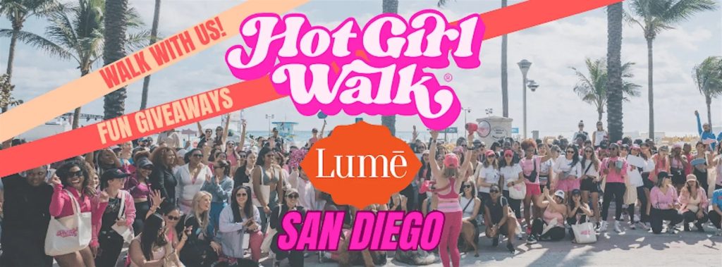 Hot Girl Walk® x Lume event photo