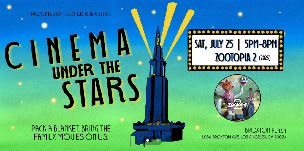 Cinema Under the Stars 2026: Zootopia 2 event photo