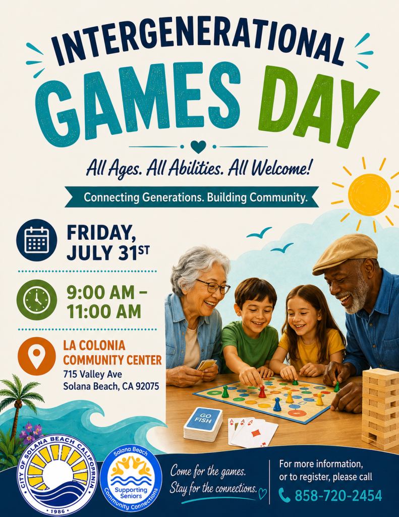 Intergenerational Games Day event photo