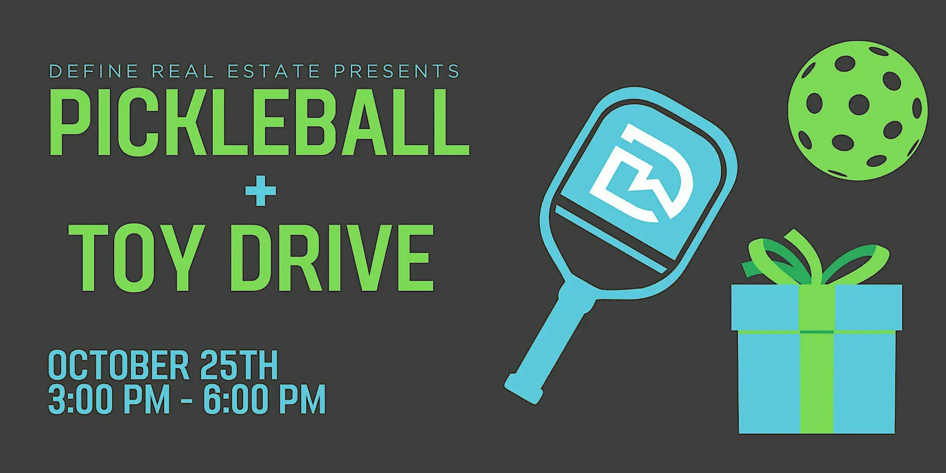 Pickleball + Toy Drive
