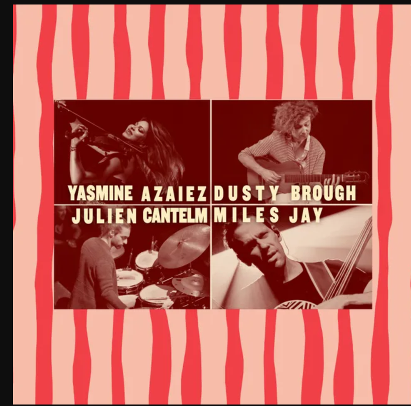 YAZMINE AZAIEZ, DUSTY BROUGH, JULIEN CANELM, MILES JAY event photo