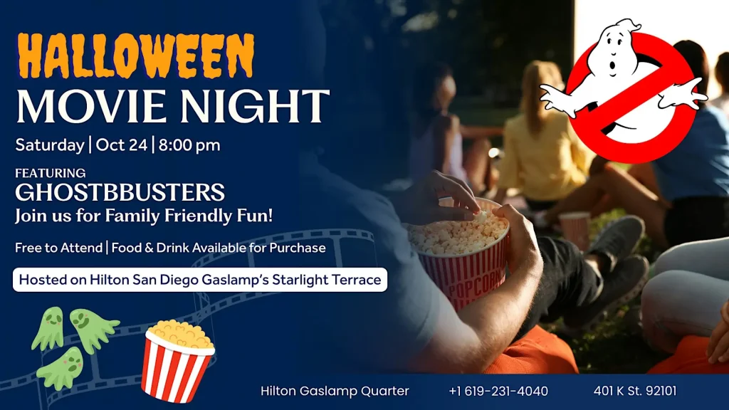 Ghostbusters Halloween Movie Night Under the Stars event photo