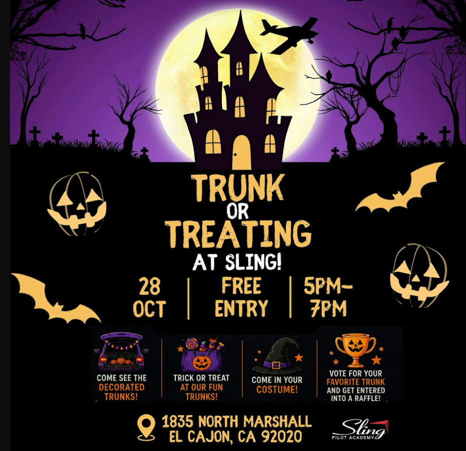 Sling Pilot Academy’s Trunk or Treat event photo