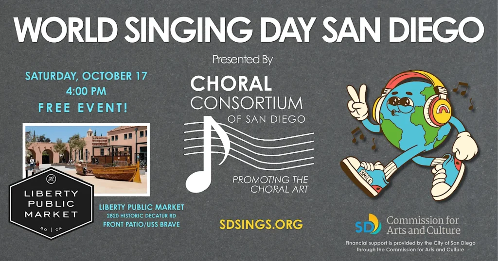 World Singing Day San Diego 2026 event photo