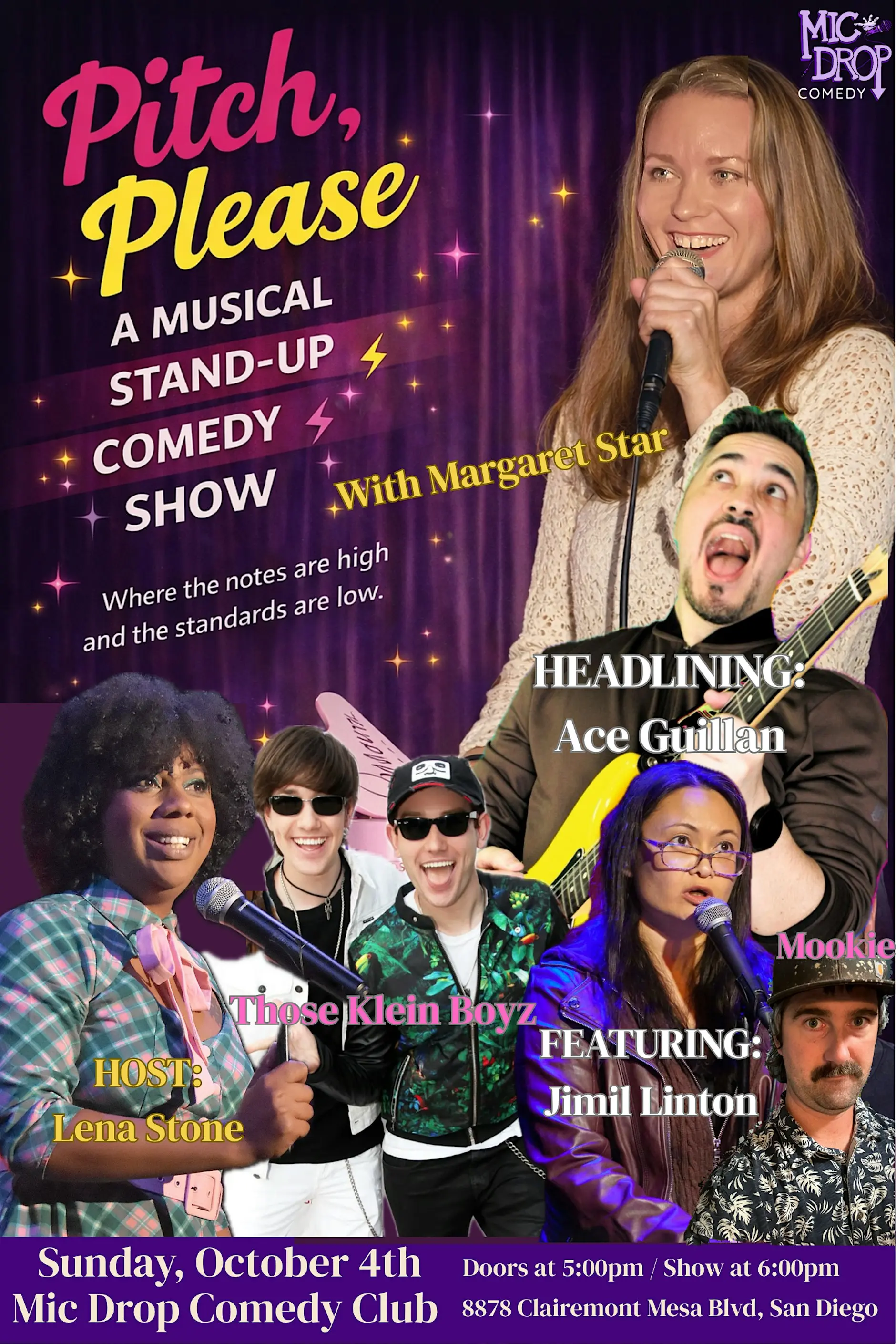 Pitch, Please: A Musical Stand-Up Comedy Show event photo
