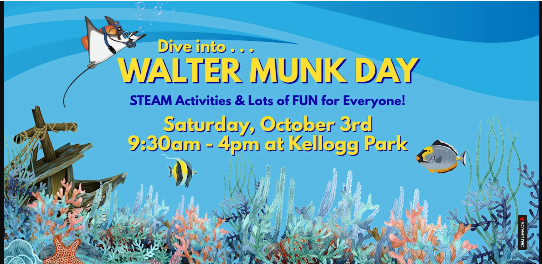 Dive into Walter Munk Day!
