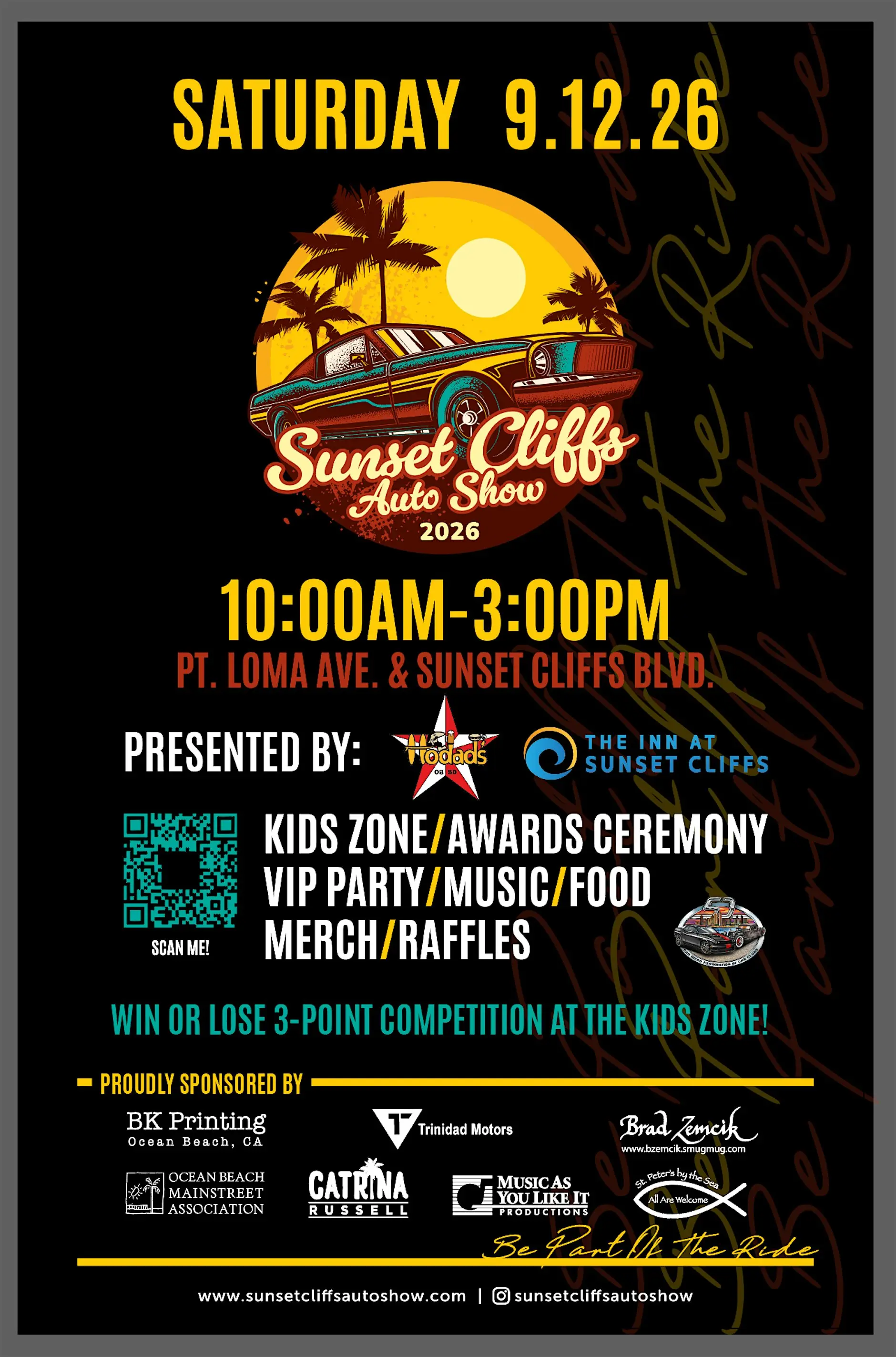 Sunset Cliffs Auto Show – Presented By Hodad’s Ocean Beach event photo