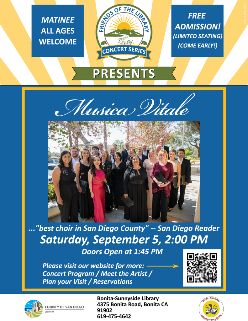 Friends of the Library Concert Series: Musica Vitale event photo