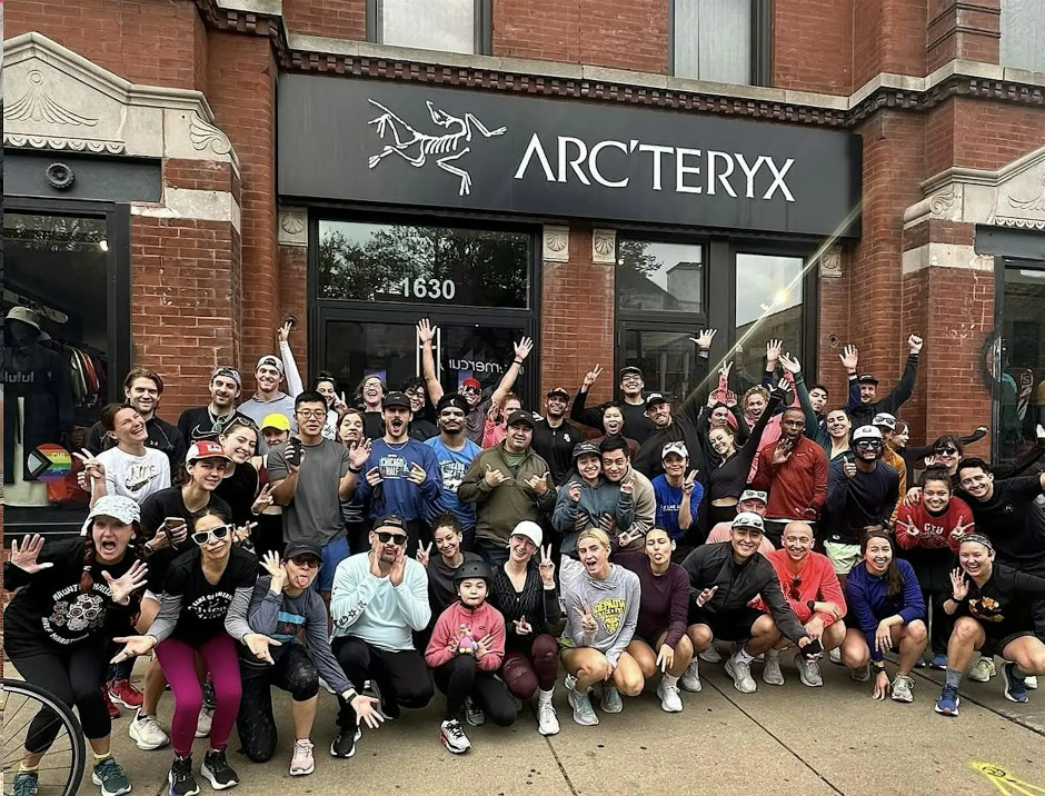 Arc’teryx Chicago Marathon Shakeout Run event photo