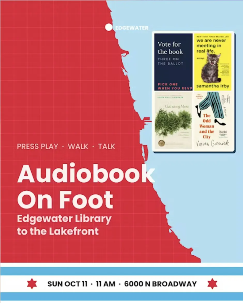 Audiobook Walk (Edgewater) event photo