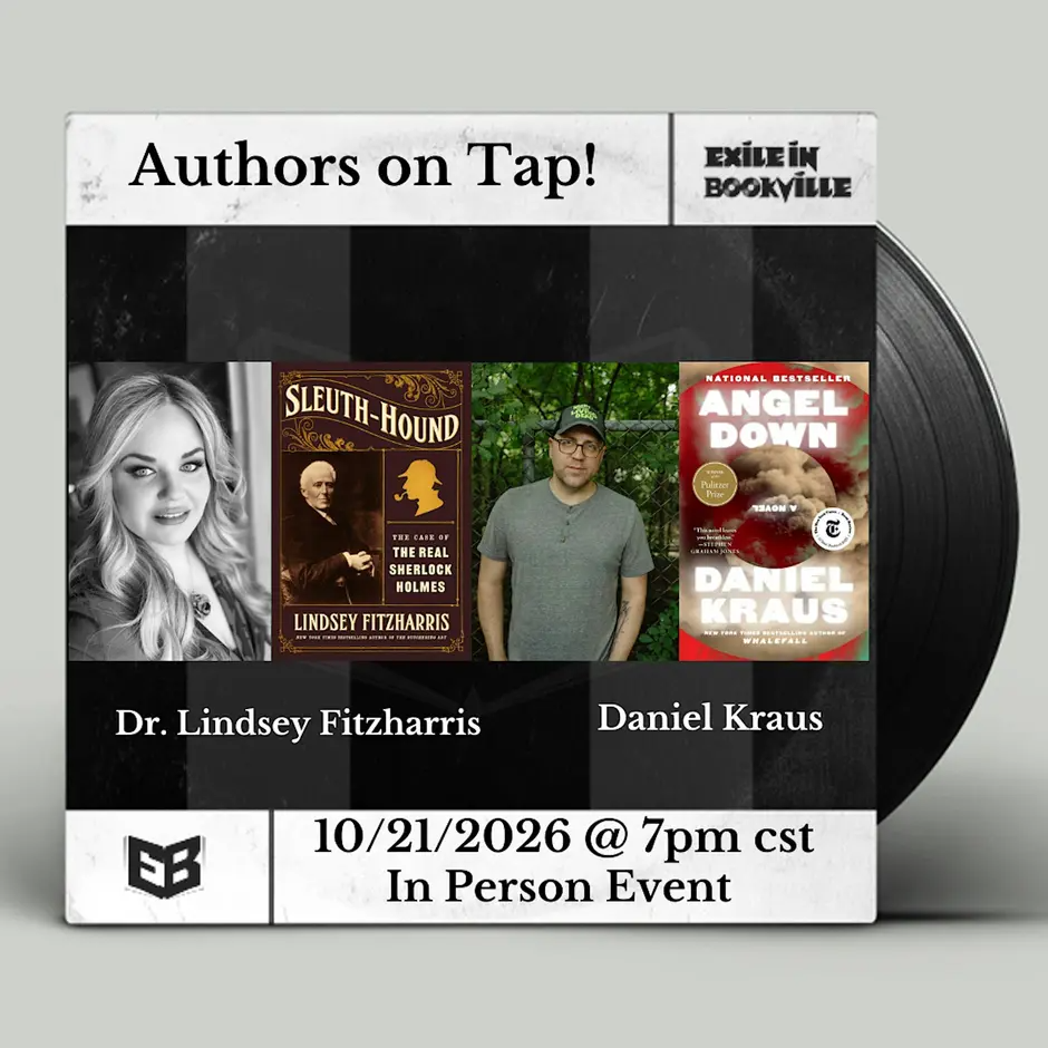 Authors on Tap: Dr. Lindsey Fitzharris and Daniel Kraus event photo