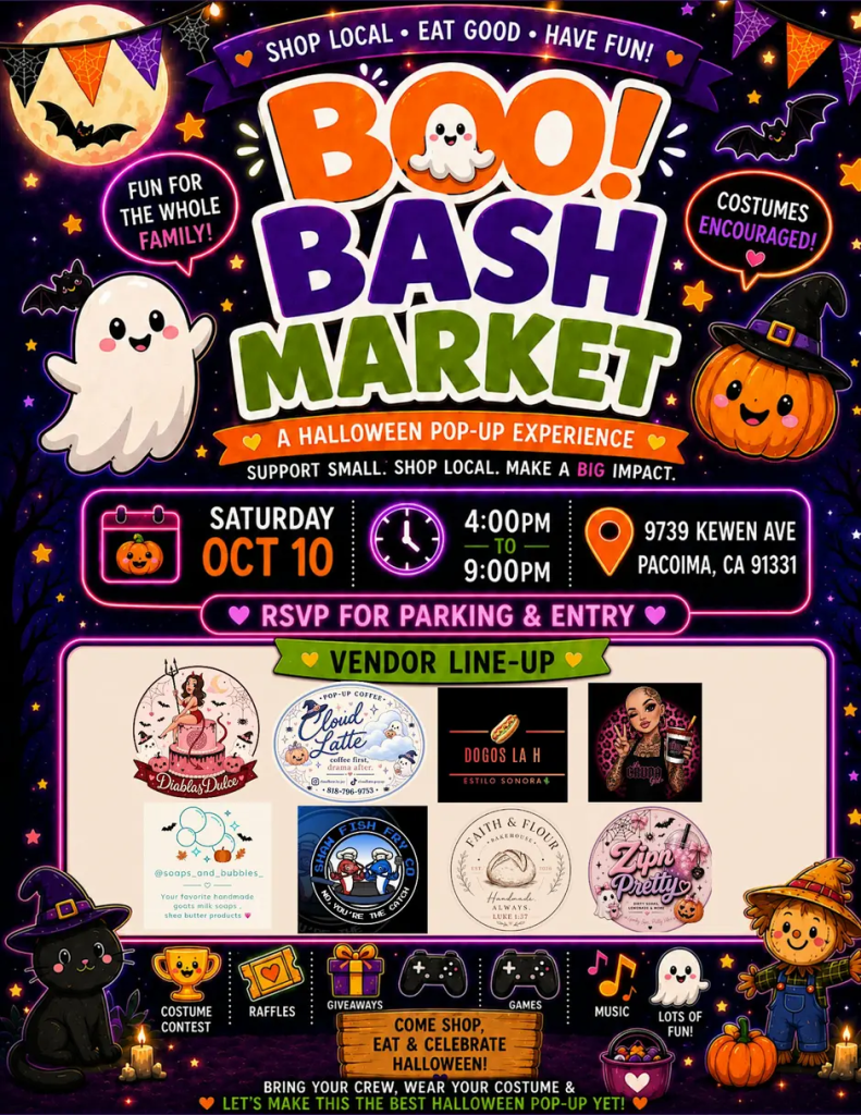 Boo Bash Market event photo