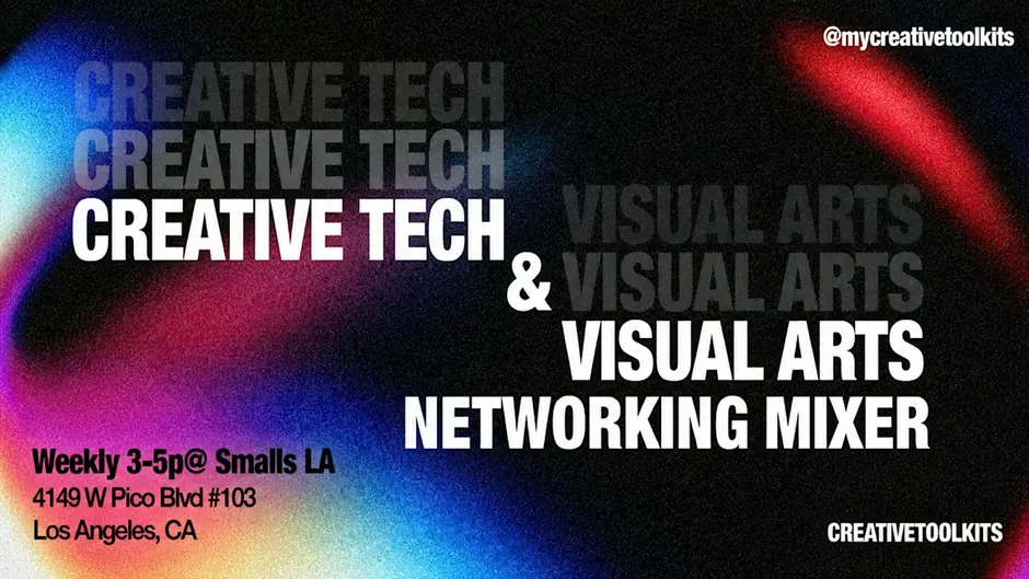 Creative Tech & Visual Arts Mixer event photo