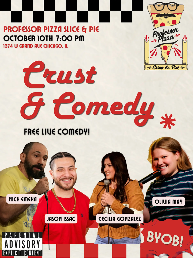 Crust & Comedy event photo