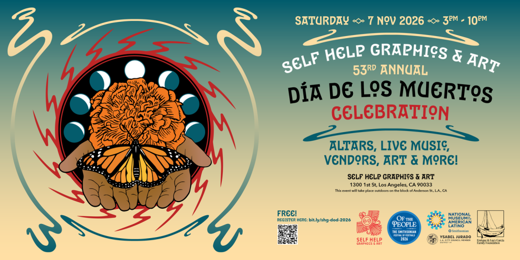 Día de los Muertos Community Art Workshop #4: “Living candle” mini painting event photo