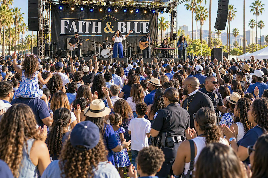 FREE Faith & Blue Community Festival event photo