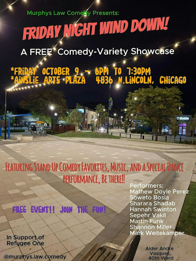 Friday Night Laugh Wind Down! event photo