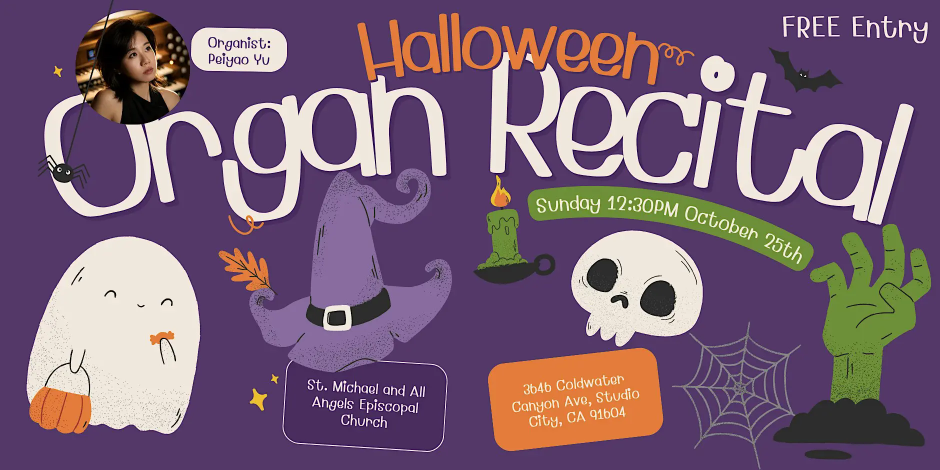 Halloween Organ Recital event photo