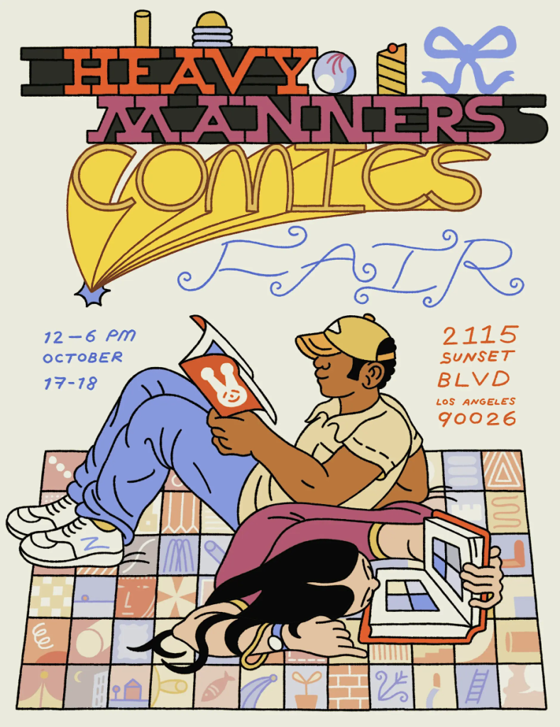 Heavy Manners Comics Fair Fall 2026 event photo