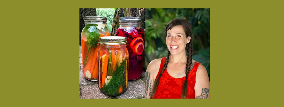 Lacto-fermented Vegetables with Brie Wakeland Muszynski event photo