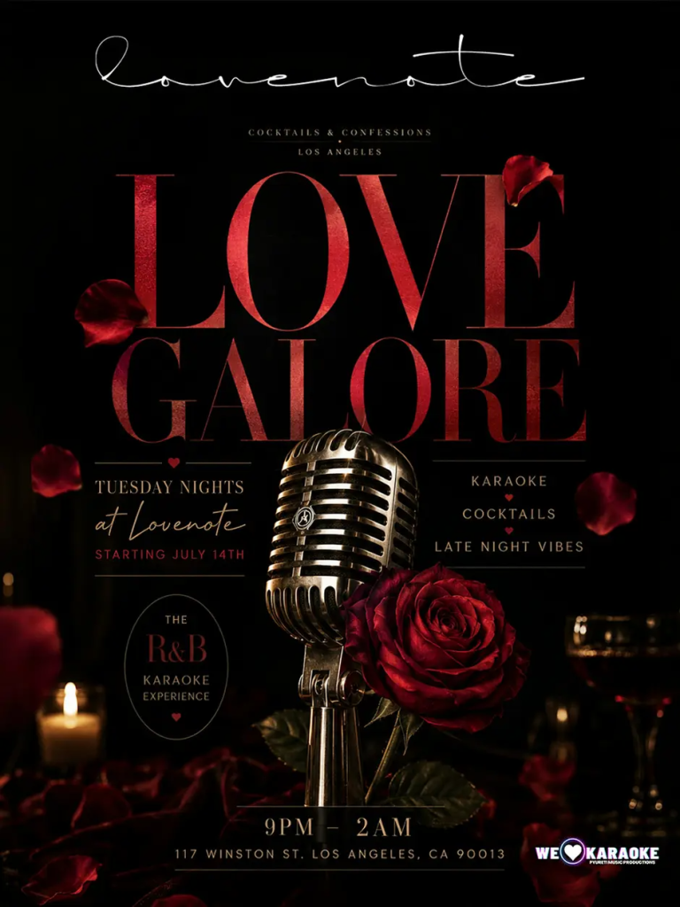 Love Galore Karaoke event photo