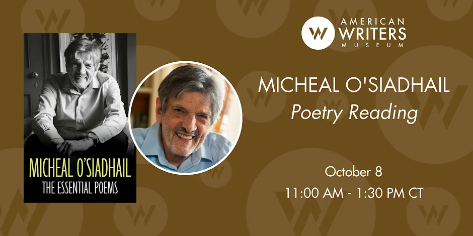 Micheal O’Siadhail – Poetry Reading with Q&A event photo