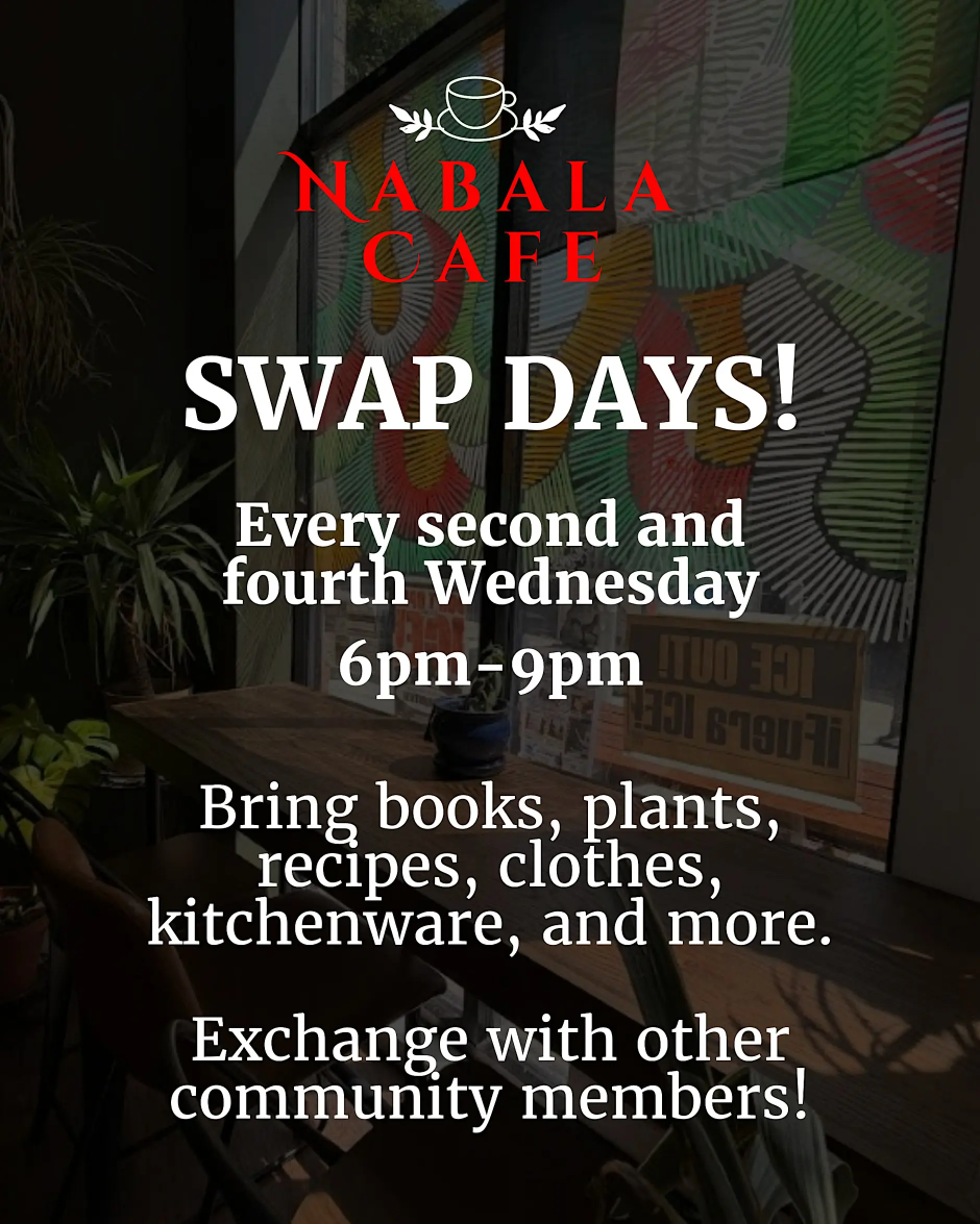 Nabala Cafe Swap Days