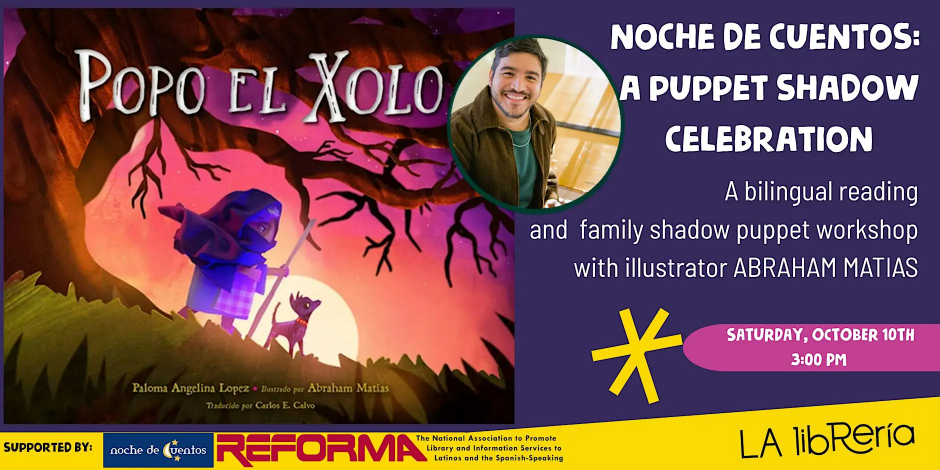 Noche de Cuentos: A Puppet Shadow Celebration with Abraham Matias event photo