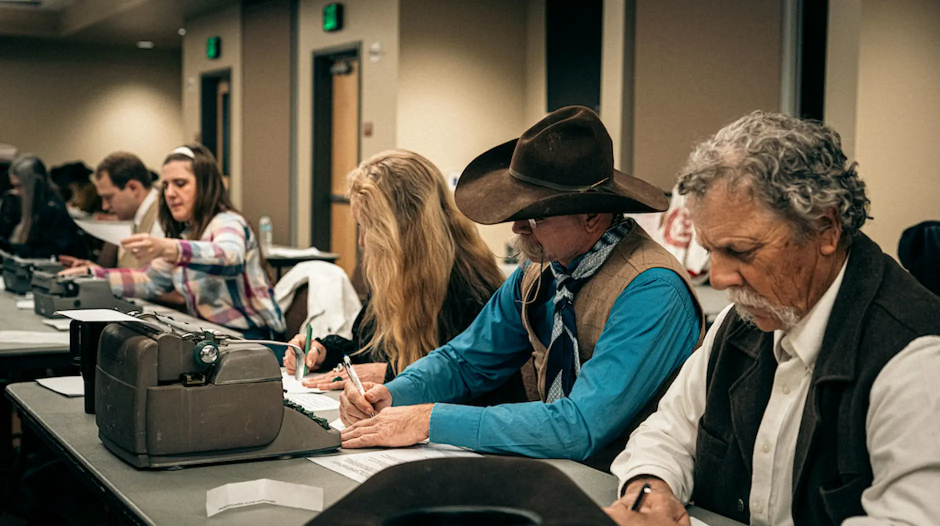 Open Mic & Poetry Workshop – Cowboy Poetry Night at Eastwood event photo