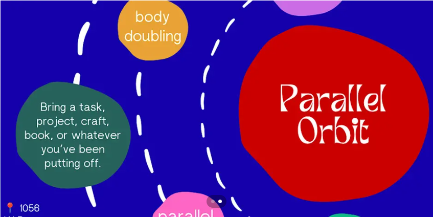 Orbit: Body doubling + parallel play for people who want to get sh*t done! event photo