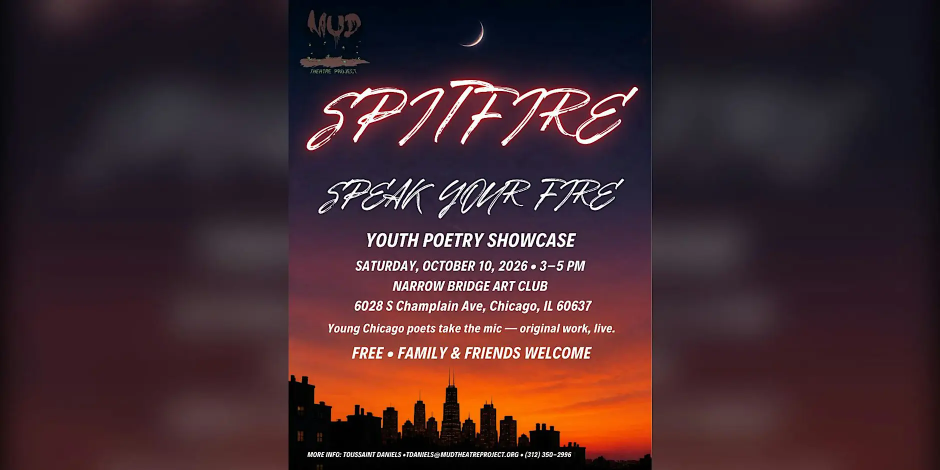 SPITFIRE: Speak Your Fire — Youth Poetry Showcase event photo