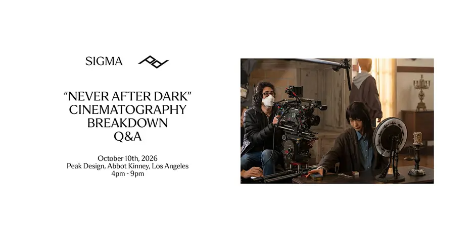 Sigma Cine Experience: Motion Picture Storytelling event photo