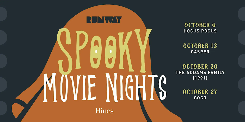 Spooky Movie Nights at RUNWAY Playa Vista event photo