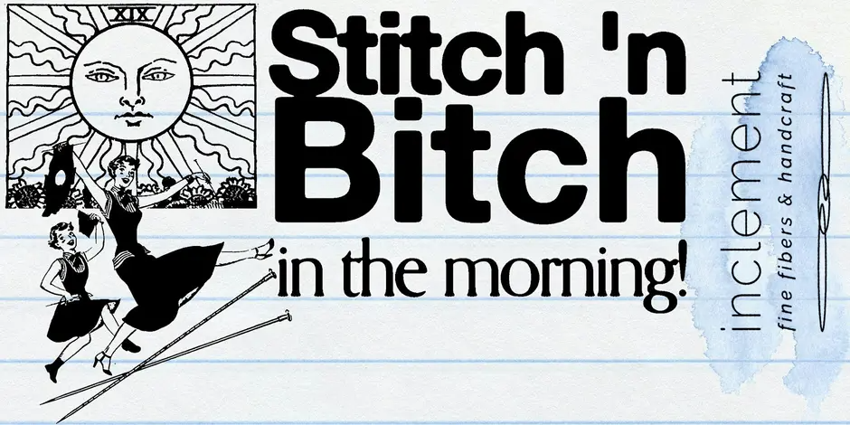 Stitch ‘n Bitch in the Morning! event photo